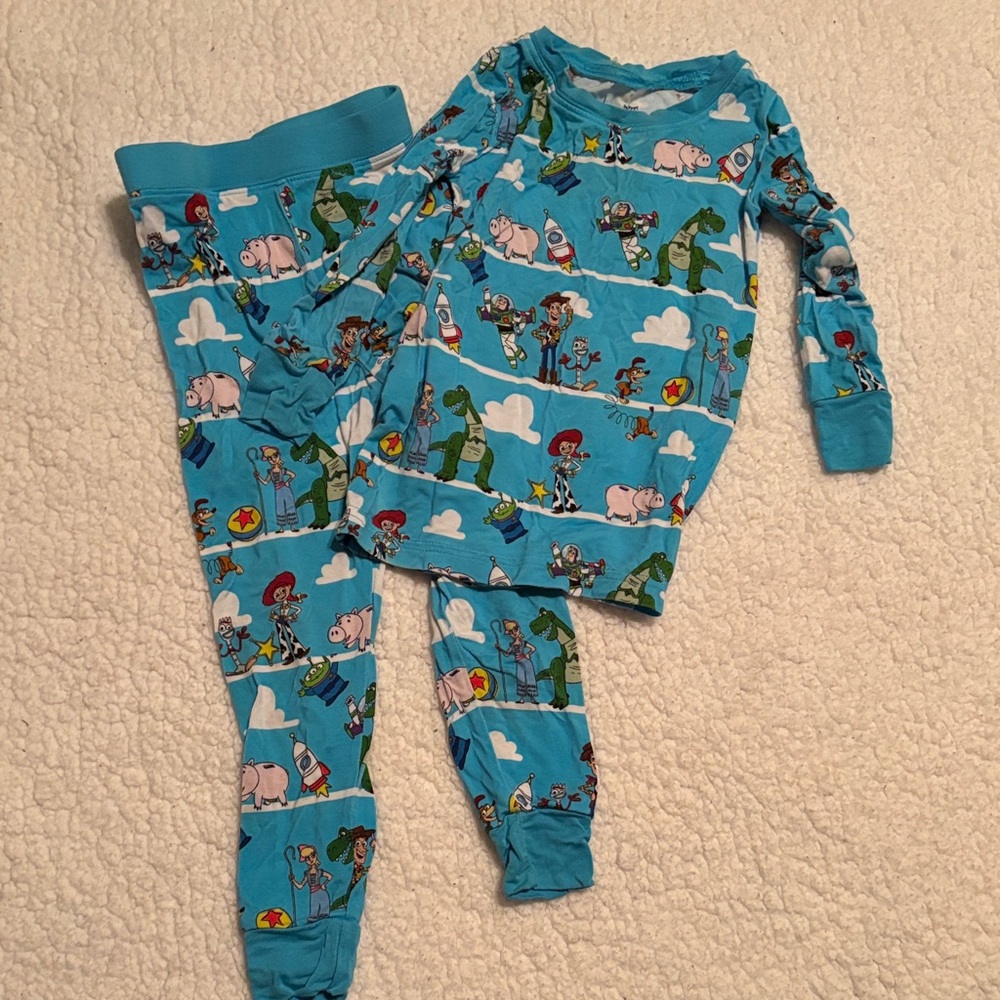 Little Sleepies RARE Toy Story Pals Two-Piece Pajama Set